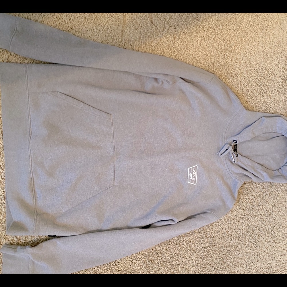 Gray vans hoodie